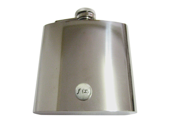 Mathematical Function of X 6 Oz. Stainless Steel Flask