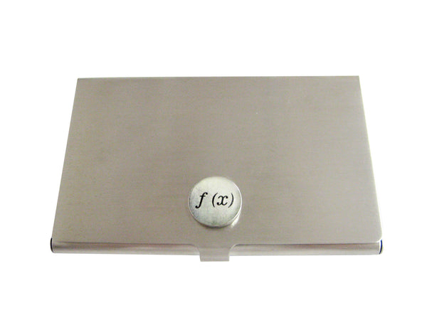 Mathematical Function of X Business Card Holder