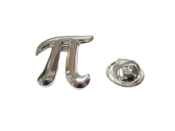 Mathematical Pi Symbol Lapel Pin