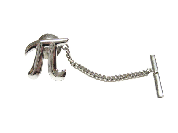 Mathematical Pi Symbol Tie Tack