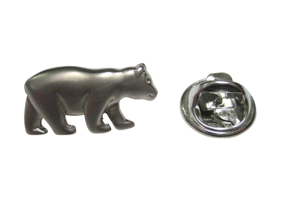 Matte Bear Lapel Pin