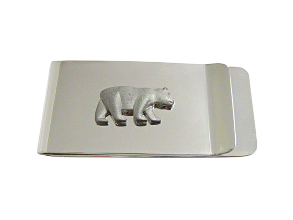 Matte Bear Money Clip
