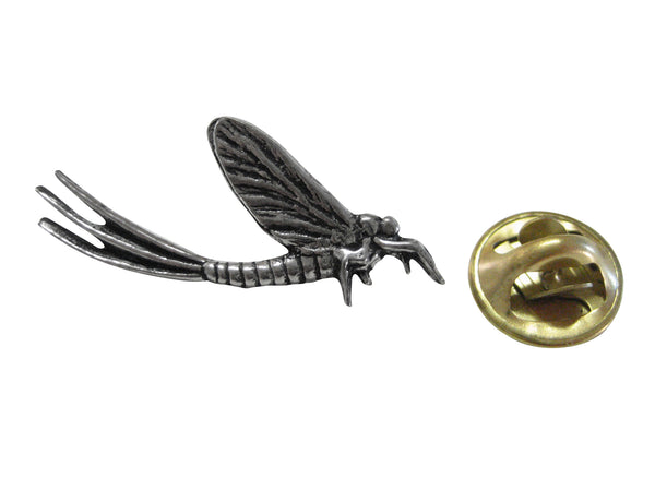 May Fly Fishing Lapel Pin
