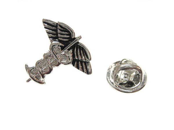 Medical Symbol Caduceus Lapel Pin