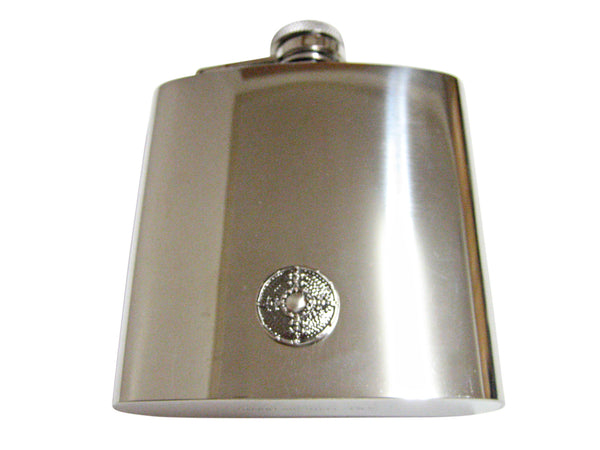Medieval Shield 6 Oz. Stainless Steel Flask