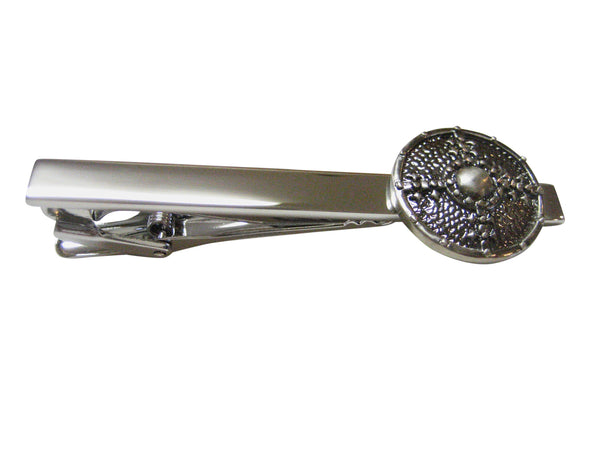 Medieval Shield Square Tie Clip