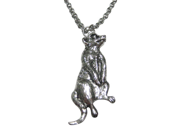 Meerkat Pendant Necklace