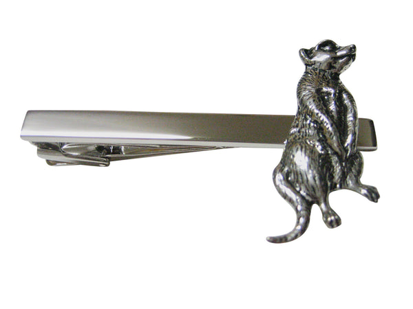 Meerkat Square Tie Clip
