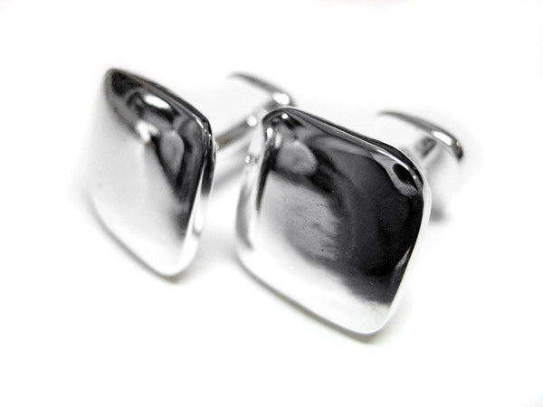Metallic Square Cufflinks