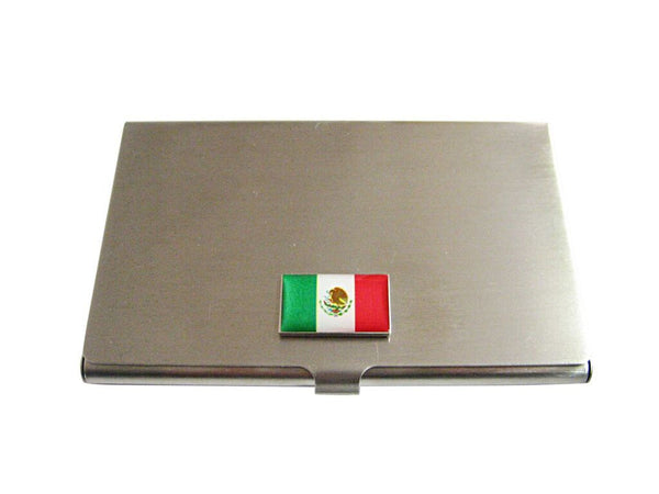Mexico Flag Business Card Holder
