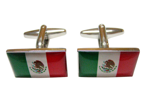 Mexico Flag Cufflinks