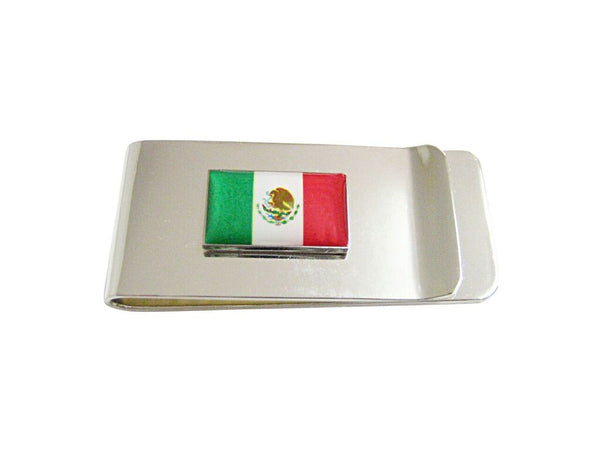 Mexico Flag Pendant Money Clip