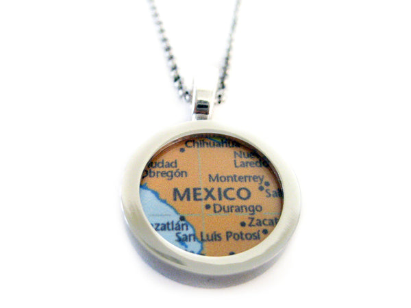 Mexico Pendant Necklace