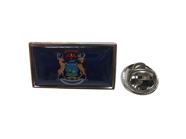 Michigan Flag Lapel Pin
