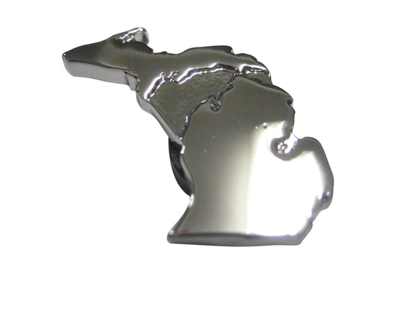 Michigan State Map Shape Magnet