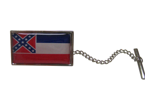 Mississippi Flag Design Tie Tack