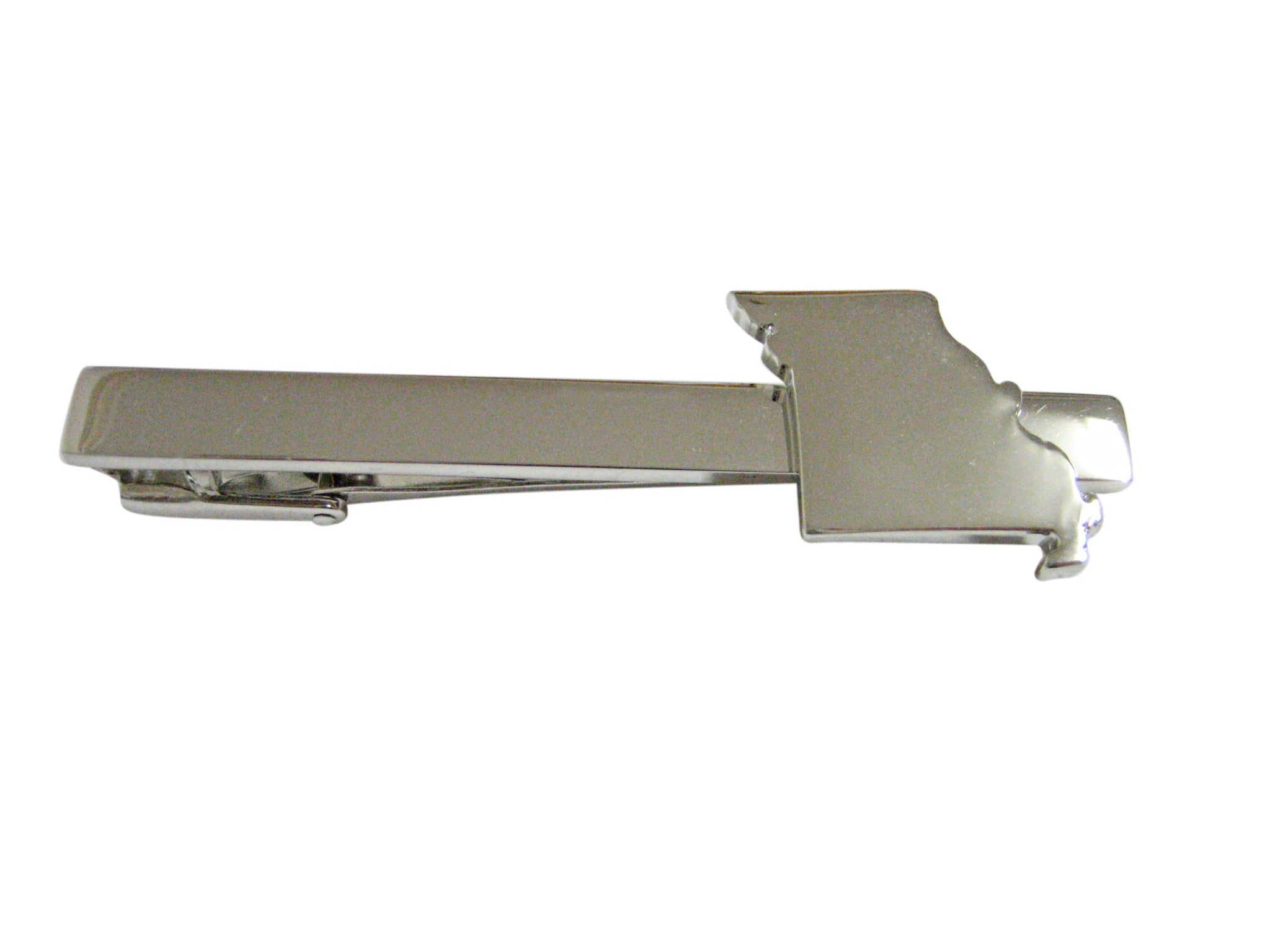 Missouri State Map Shape Square Tie Clip