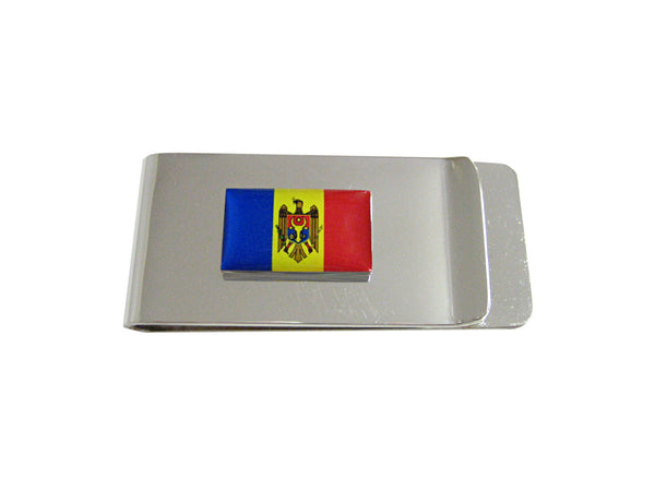 Moldova Flag Money Clip