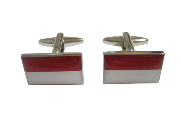 Monaco Flag Cufflinks