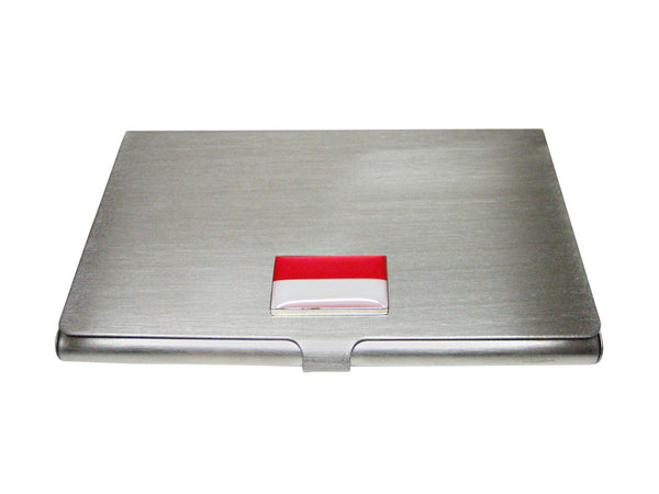 Monaco Flag Pendant Business Card Holder