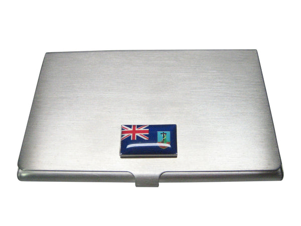 Montserrat Flag Business Card Holder