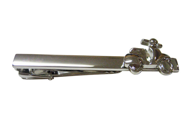 Moped Scooter Square Tie Clips