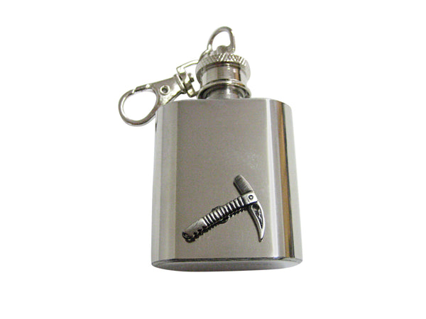 Mountain Climber Axe 1 Oz. Stainless Steel Key Chain Flask