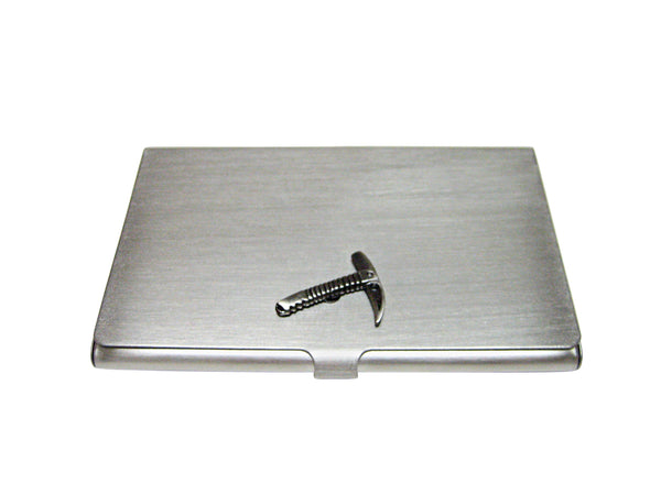 Mountain Climber Ice Axe Business Card Holder