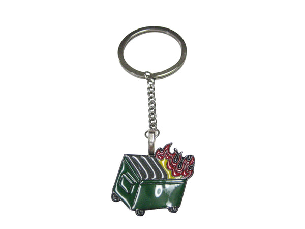 My Life Is A Dumpster Fire Pendant Keychain