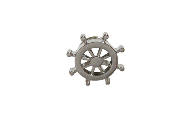Nautical Helm Lapel Pin