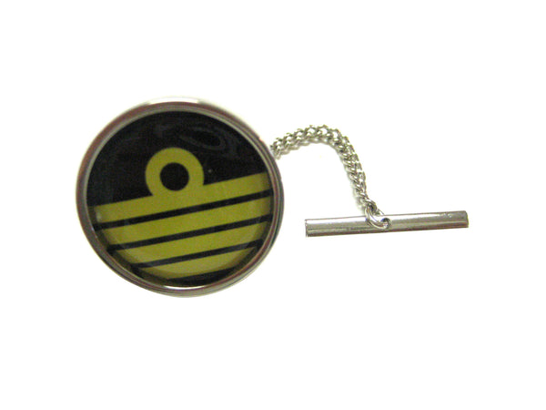 Nautical Captain Rank Tie Tack