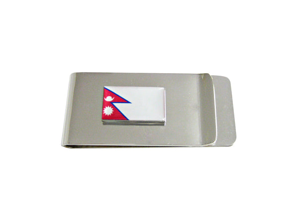 Nepal Flag Money Clip