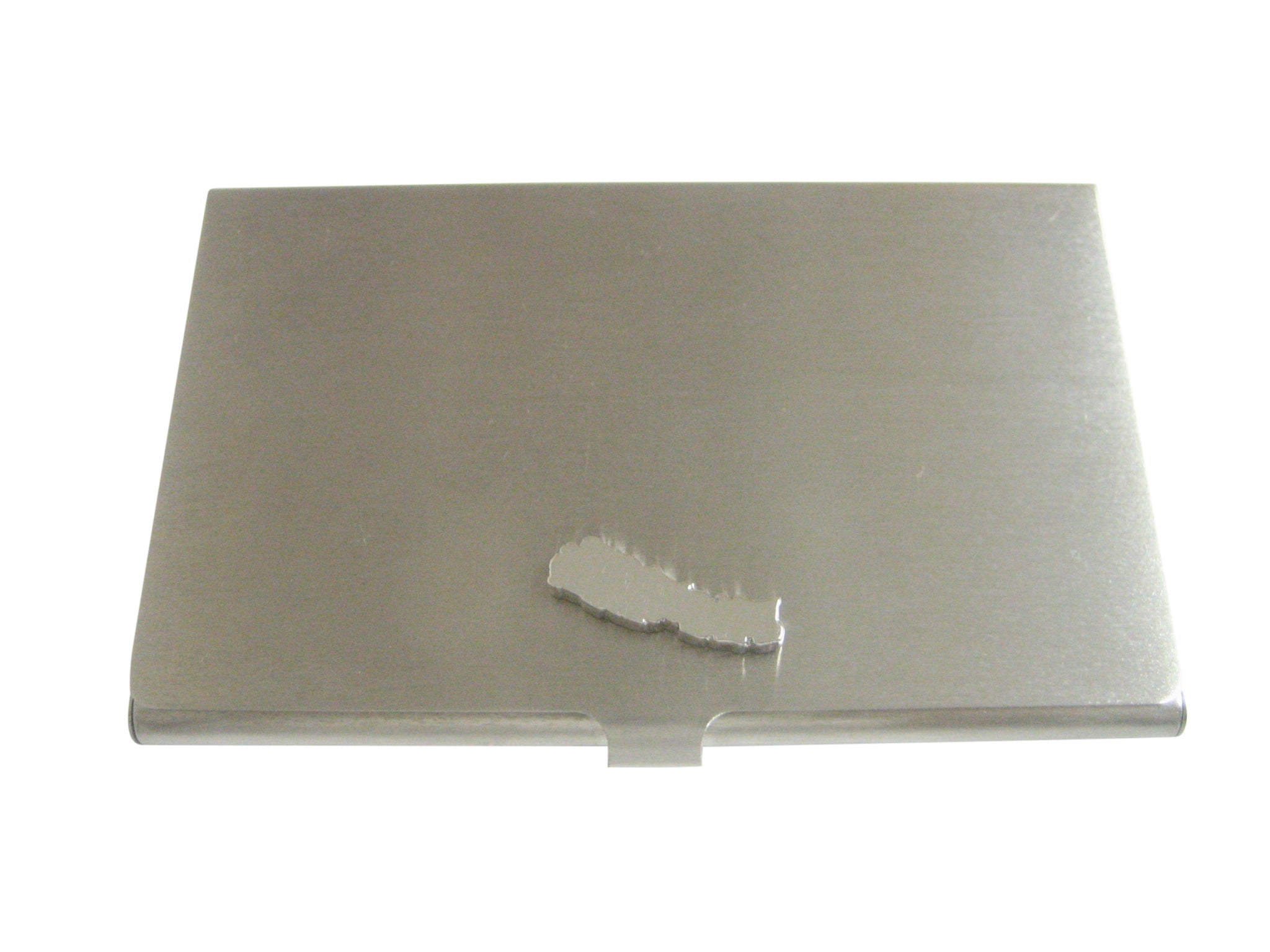 Nepal Map Shape Pendant Business Card Holder