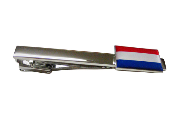Netherland Flag Square Tie Clip