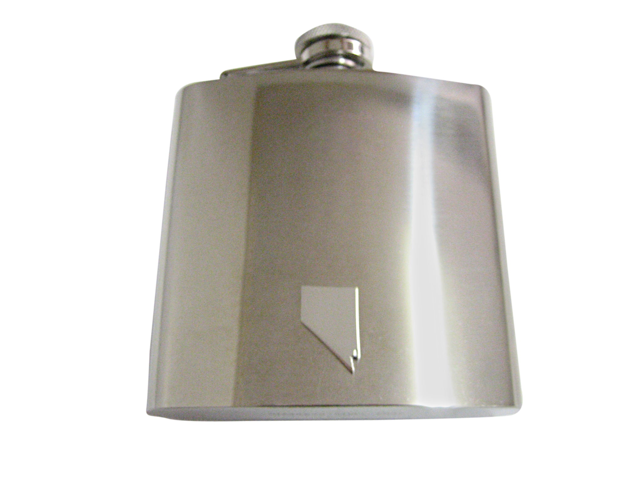 Nevada State Map Shape 6oz Flask