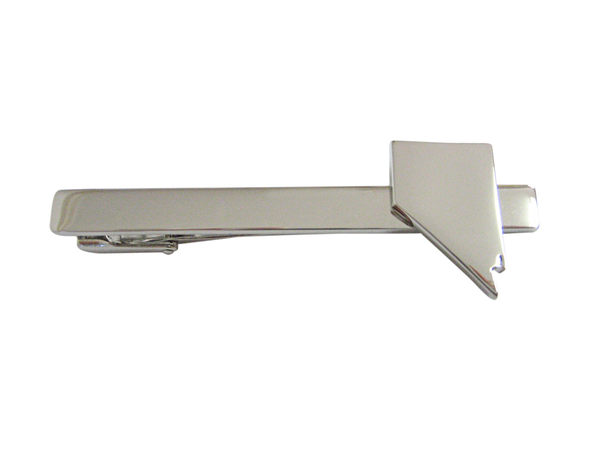 Nevada State Map Shape Square Tie Clip