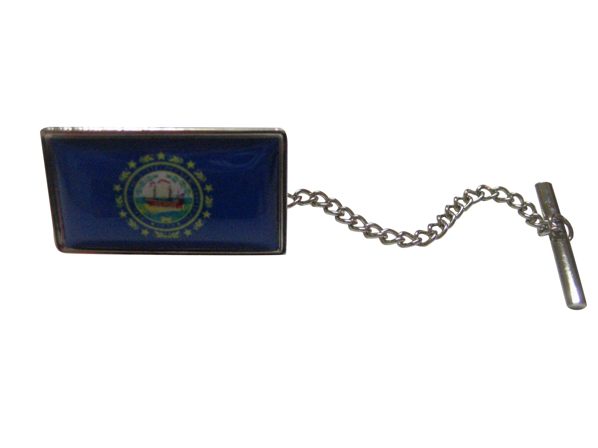 New Hampshire Flag Tie Tack