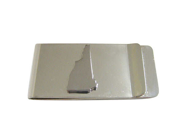 New Hampshire State Map Shape Money Clip