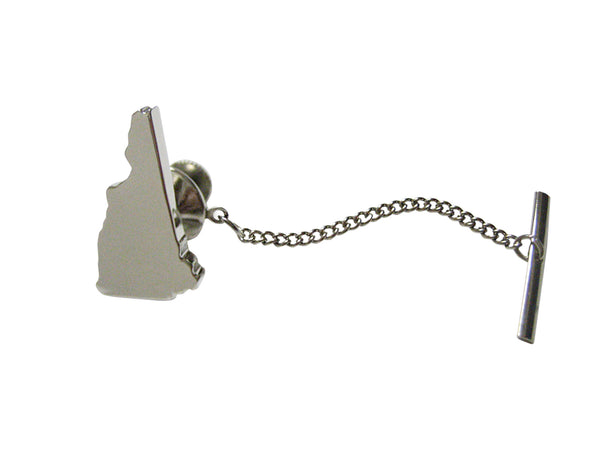 New Hampshire State Map Shape Tie Tack