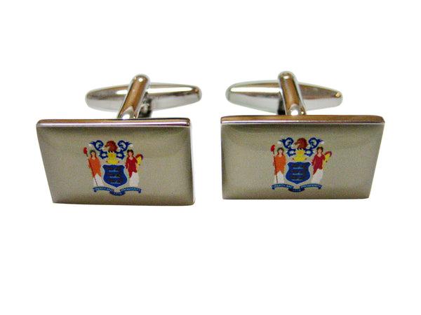 New Jersey State Flag Cufflinks