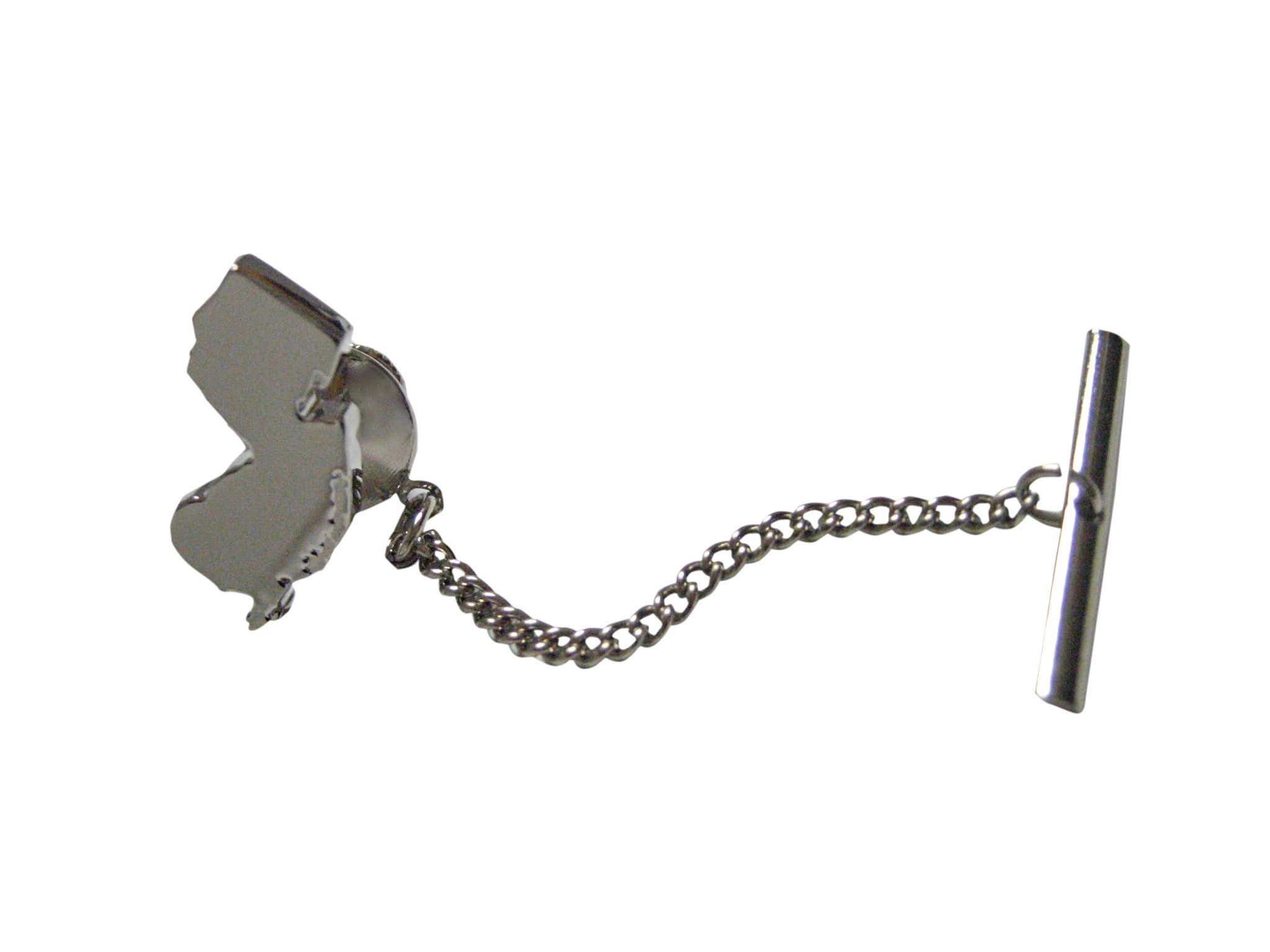 New Jersey State Map Shape Tie Tack