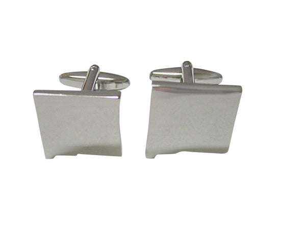 New Mexico State Map Shape Cufflinks
