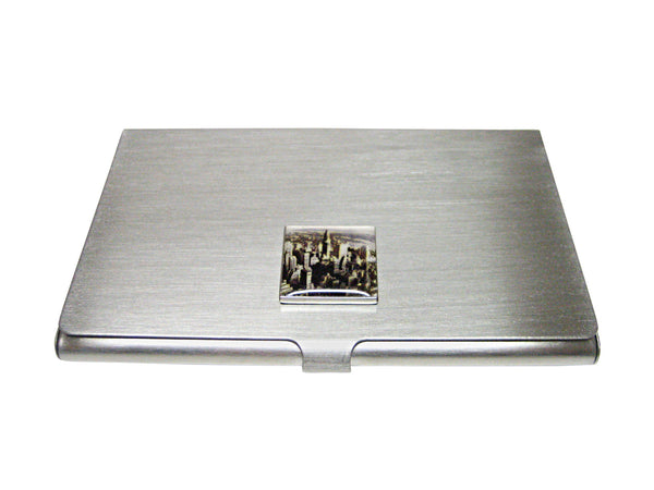 New York City Skyline Business Card Holder