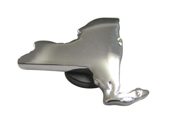 New York State Map Shape Magnet