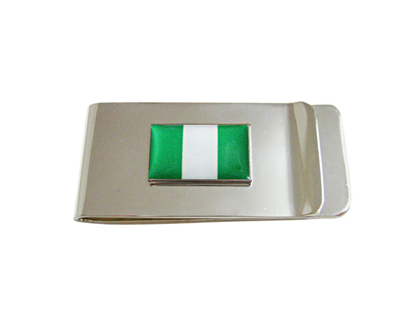 Nigeria Flag Pendant Money Clip