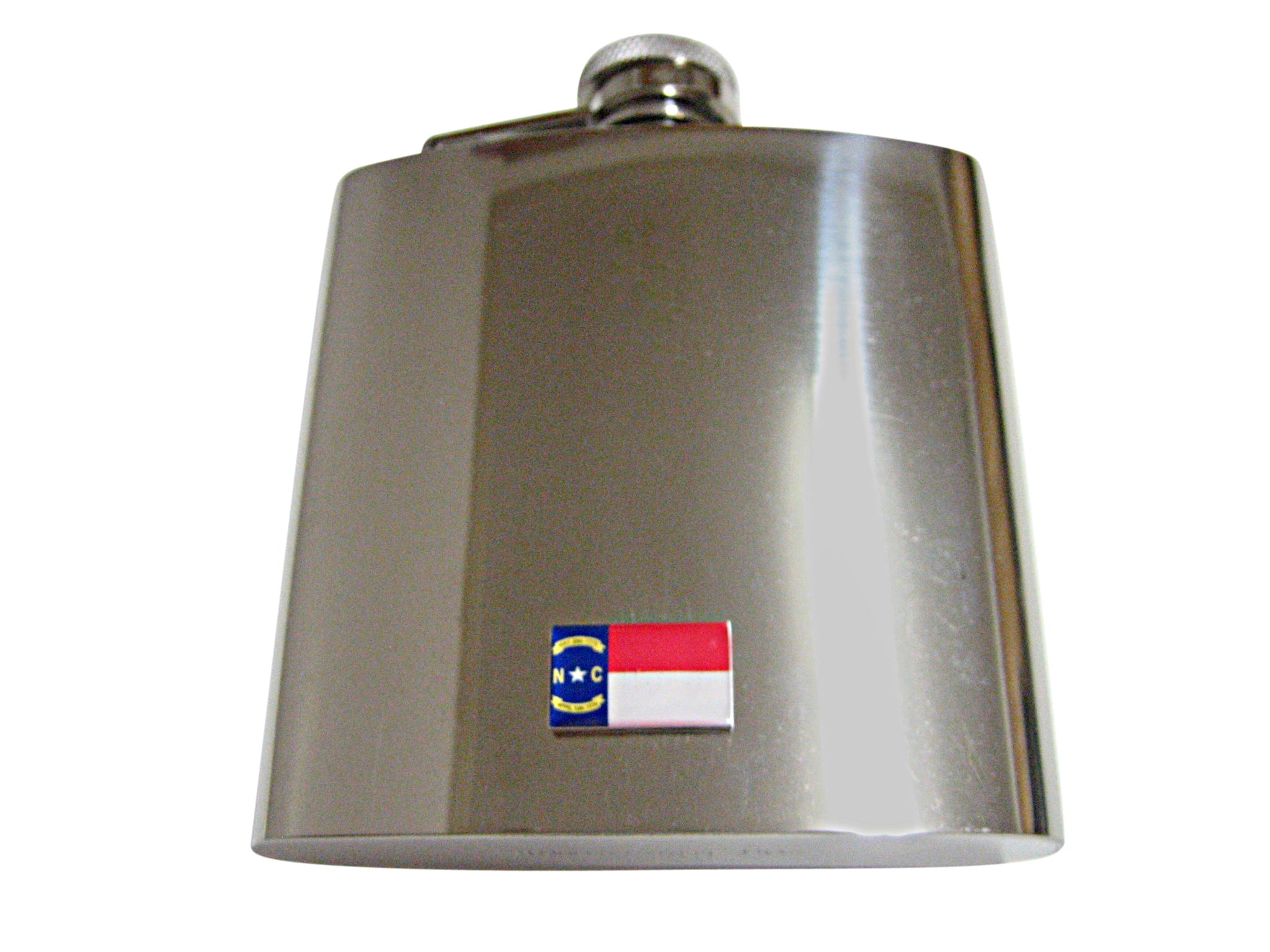 North Carolina State Flag 6oz Flask