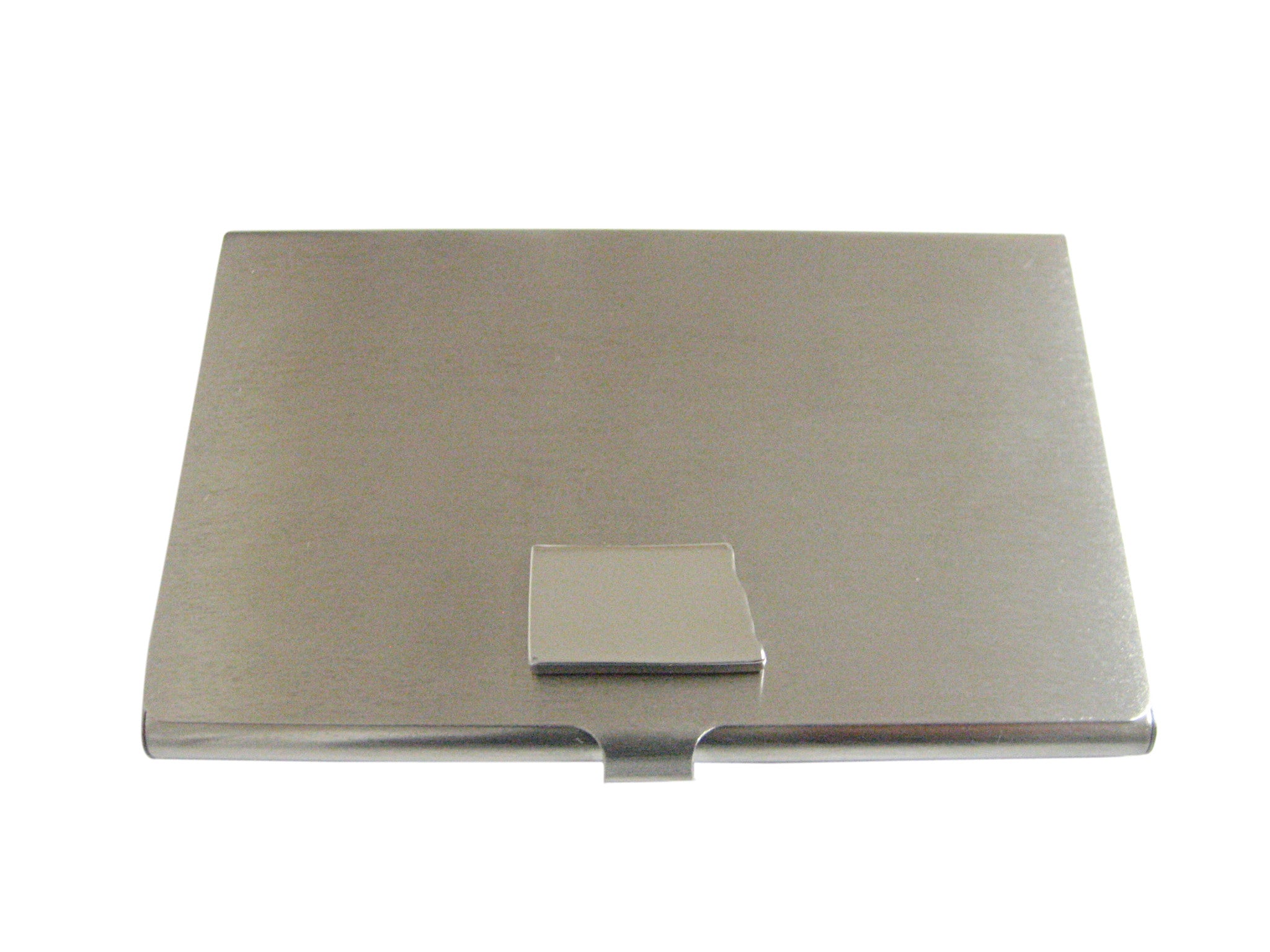 North Dakota State Map Shape Business Card Holder