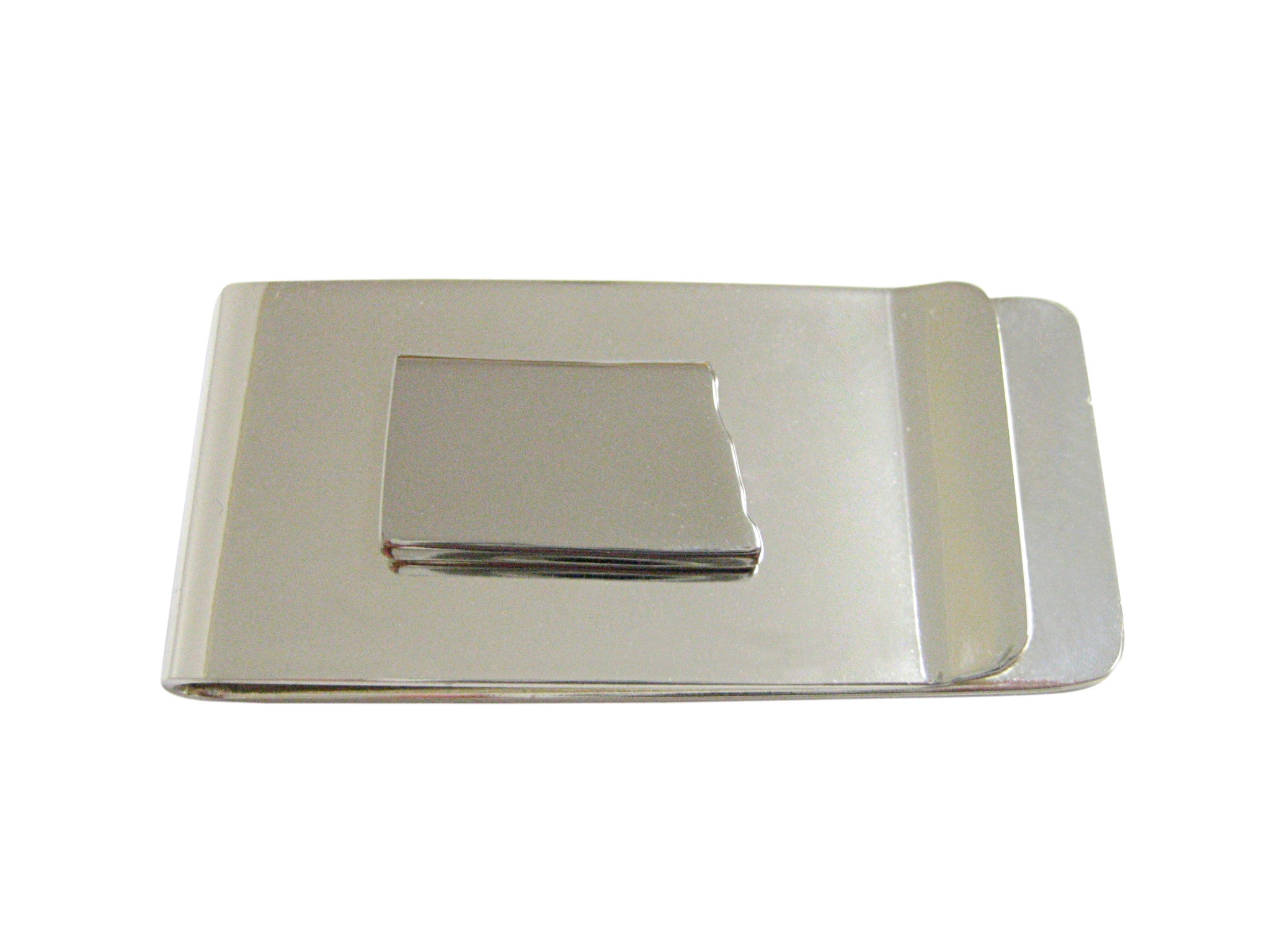 North Dakota State Map Shape Money Clip