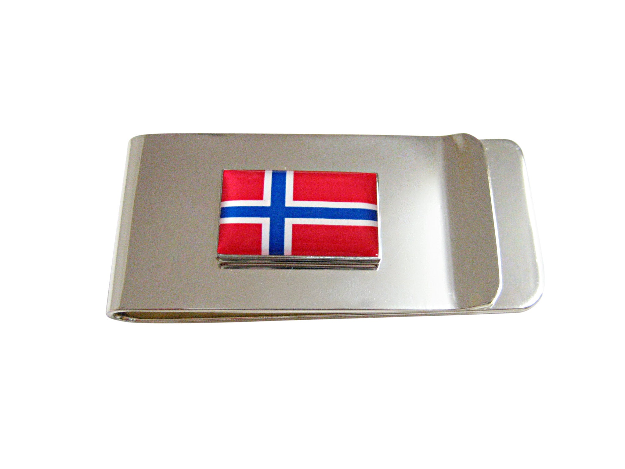 Norway Flag Pendant Money Clip