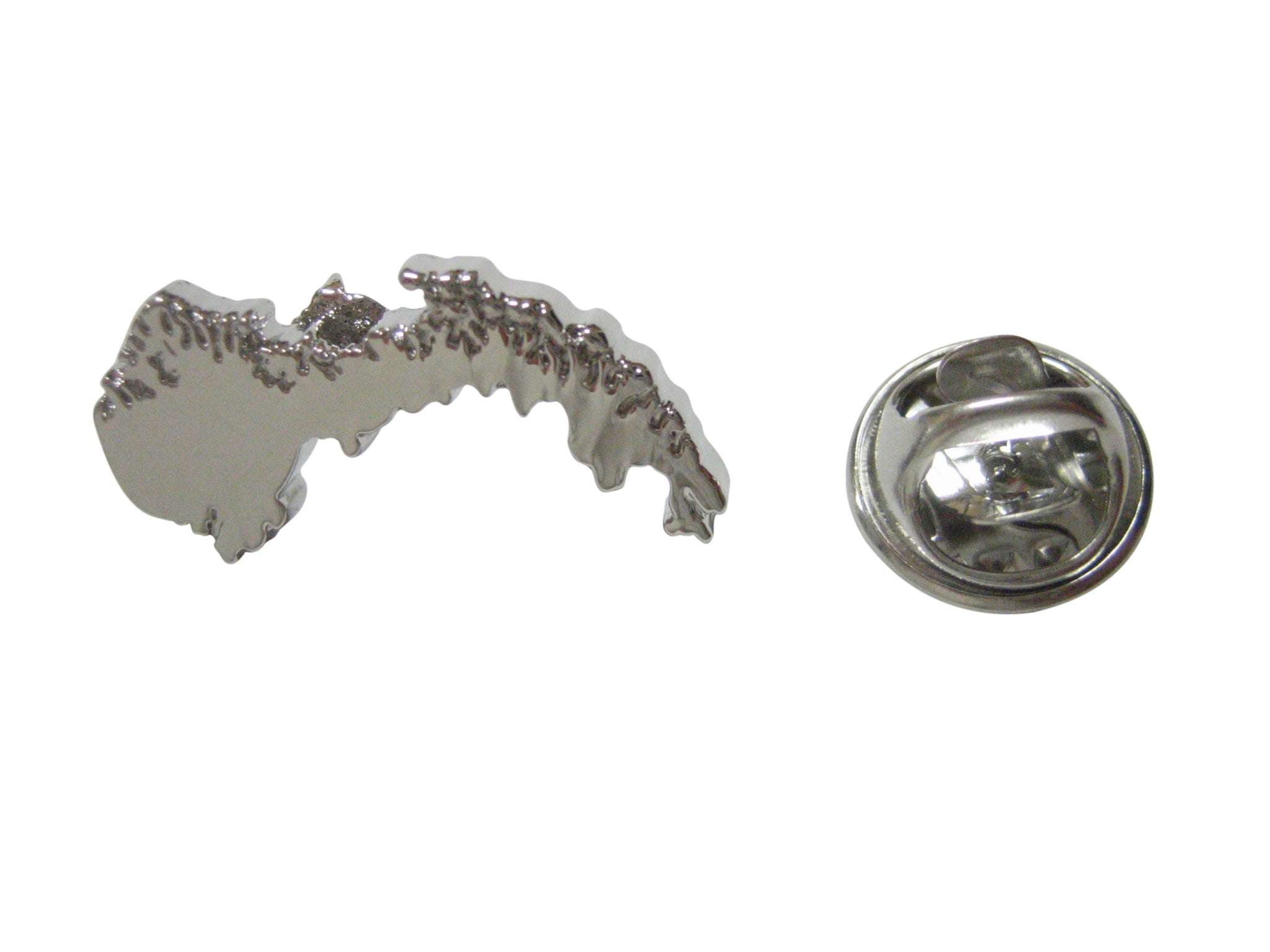 Norway Map Shape Lapel Pin